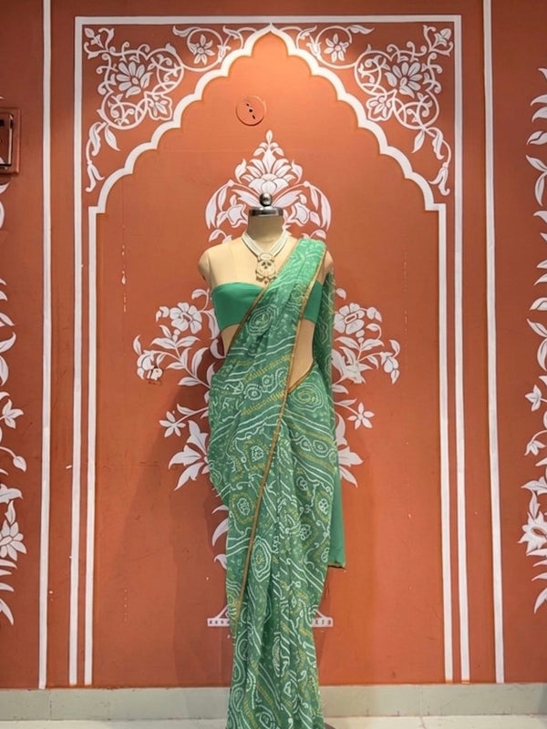 Bandhej Saree