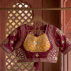 Aangi Gota Patti Blouse