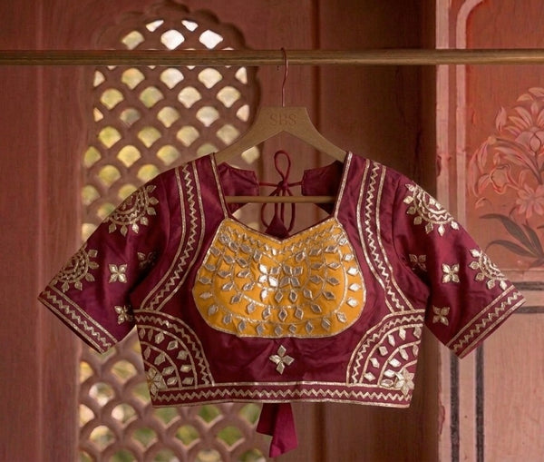 Aangi Gota Patti Blouse
