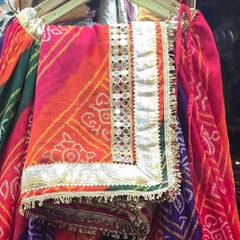 Bandhej Lehenga
