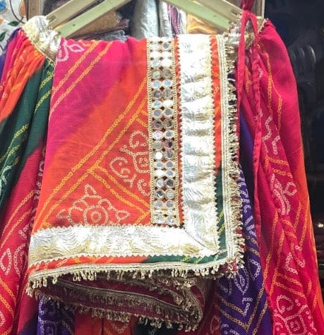 Bandhej Lehenga