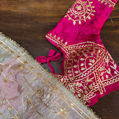 Cosmos Tissue Silk Saree