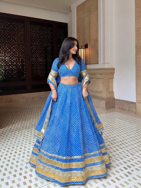 Leheriya Lehenga