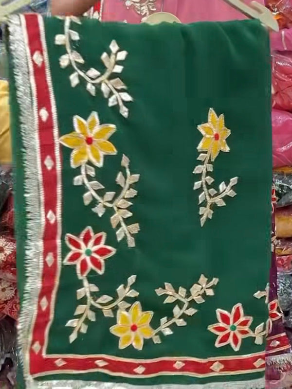 Flower Saree