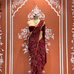 Bandhej Saree