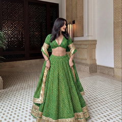 Leheriya Lehenga