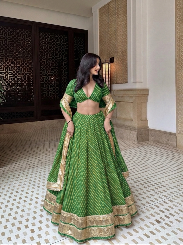 Leheriya Lehenga