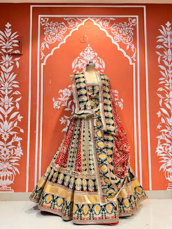 Rajwadi Lehenga
