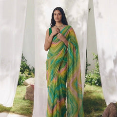 Leheriya Saree