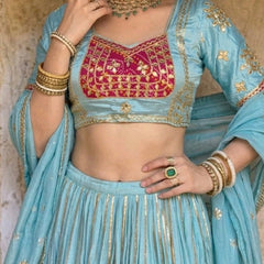 Aangi Gazi Silk Blouse