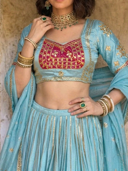 Aangi Gazi Silk Blouse