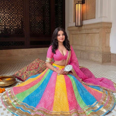 Leheriya Lehenga