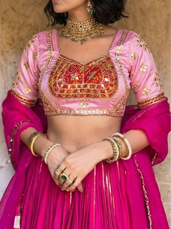 Aangi Gazi Silk Blouse