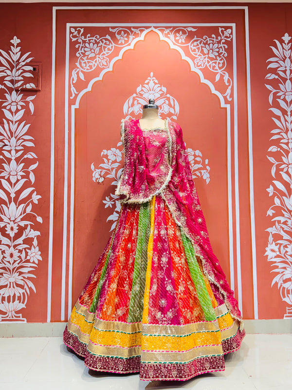 Rajwadi Lehenga