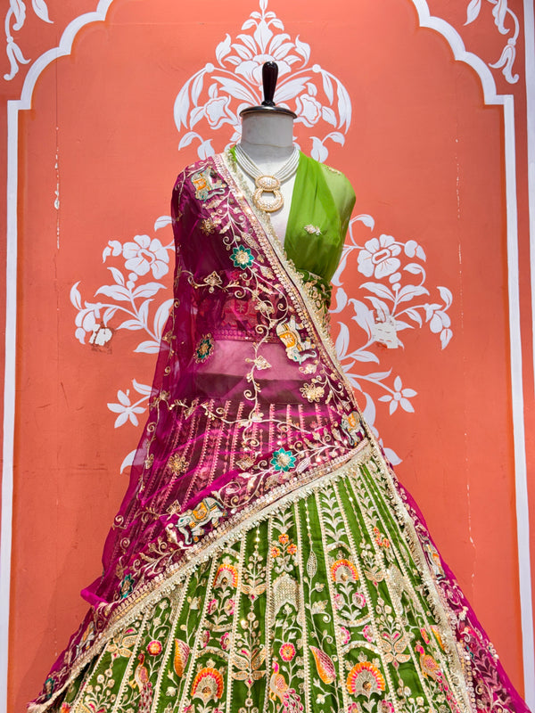 Rajwadi Lehenga