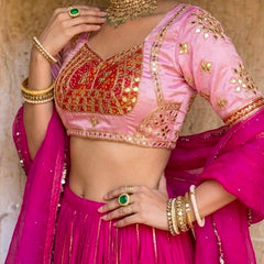 Aangi Gazi Silk Blouse