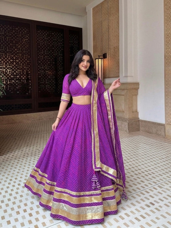 Leheriya Lehenga
