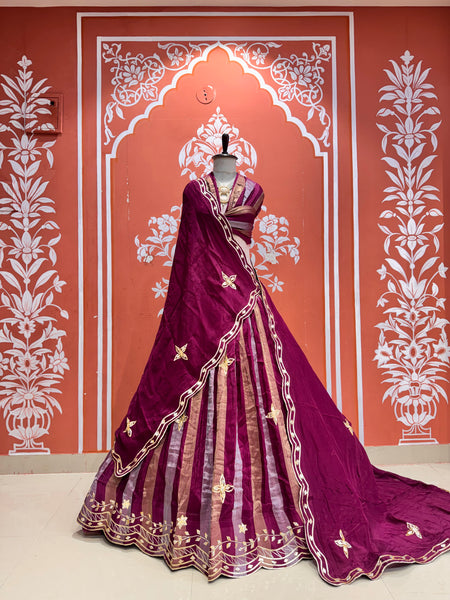 Kanjivaram Silk Lehenga