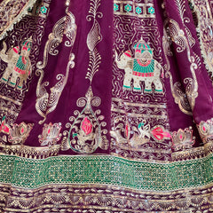 Rajwadi Lehenga