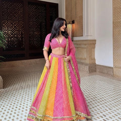 Leheriya Lehenga