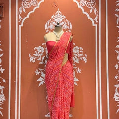 Bandhej Saree