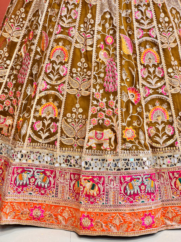 Rajwadi Lehenga