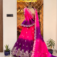 Pure Gota Patti Lehenga