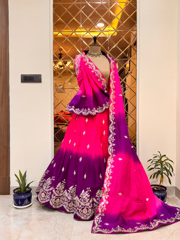Pure Gota Patti Lehenga