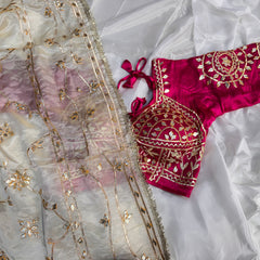 Cosmos Tissue Silk Saree