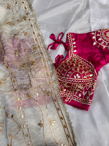 Cosmos Tissue Silk Saree