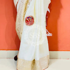 13 BOOTA PURE RUSSIAN SILK ZARI PATCHWORK GOTA PATTI SAREE