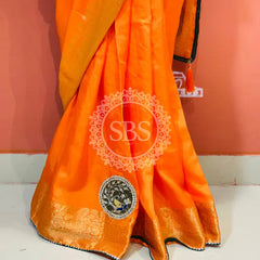 13 BOOTA PURE RUSSIAN SILK ZARI PATCHWORK GOTA PATTI SAREE