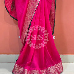 13 BOOTA PURE RUSSIAN SILK ZARI PATCHWORK GOTA PATTI SAREE