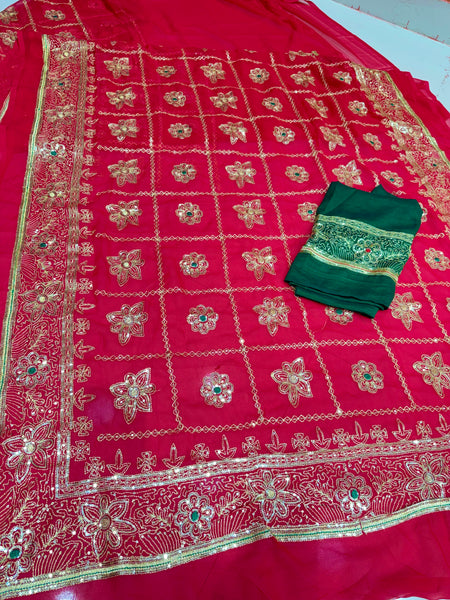 Rajwadi Saree