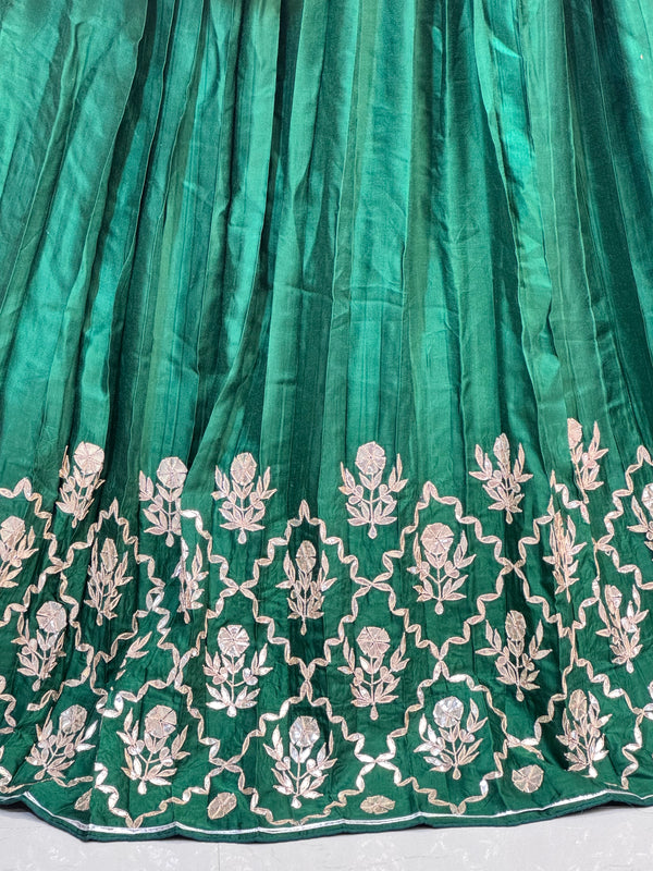 Pure Gajji Silk Lehenga