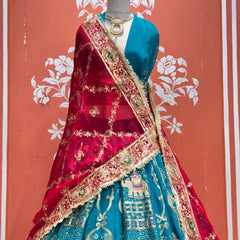 Rajwadi Lehenga