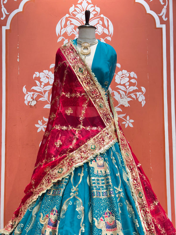Rajwadi Lehenga