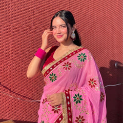 Flower Saree