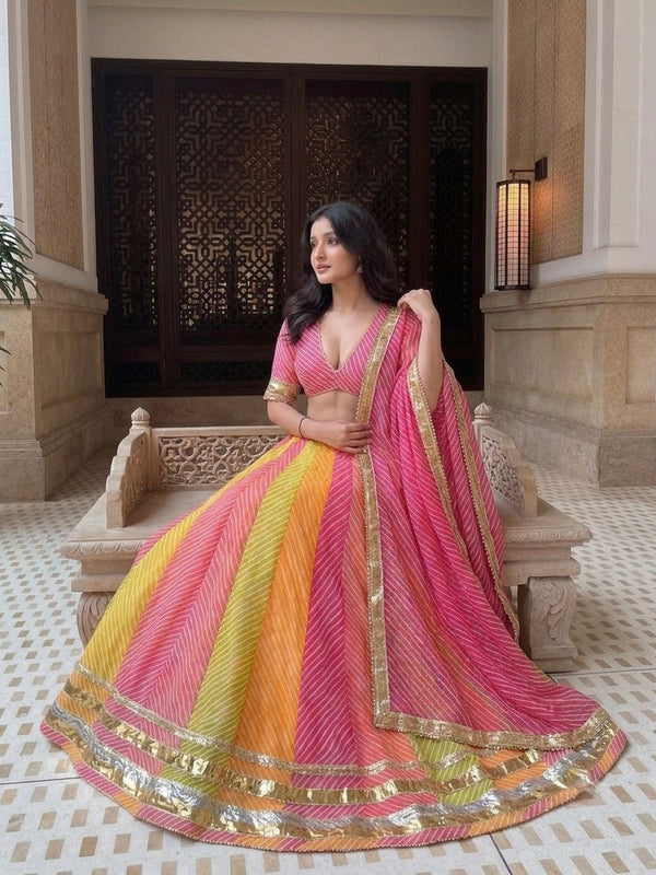 Leheriya Lehenga