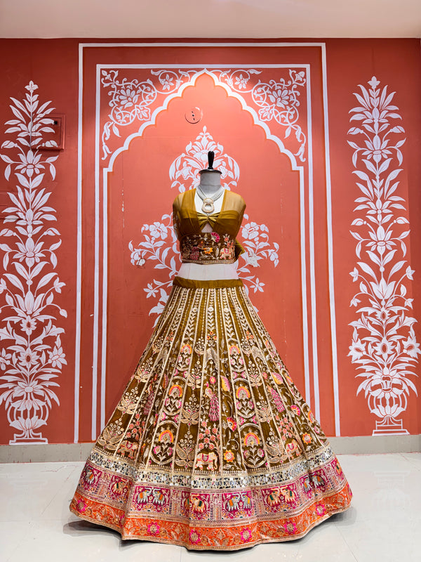 Rajwadi Lehenga