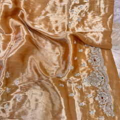 Kanjiwaram Gemstone Saree