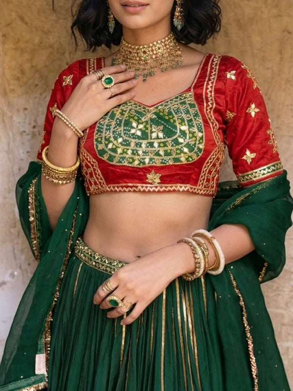 Aangi Gazi Silk Blouse