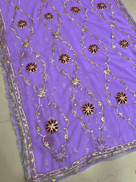 Kacha Gota Saree