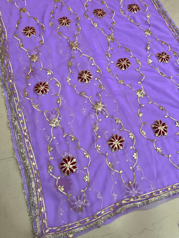 Kacha Gota Saree