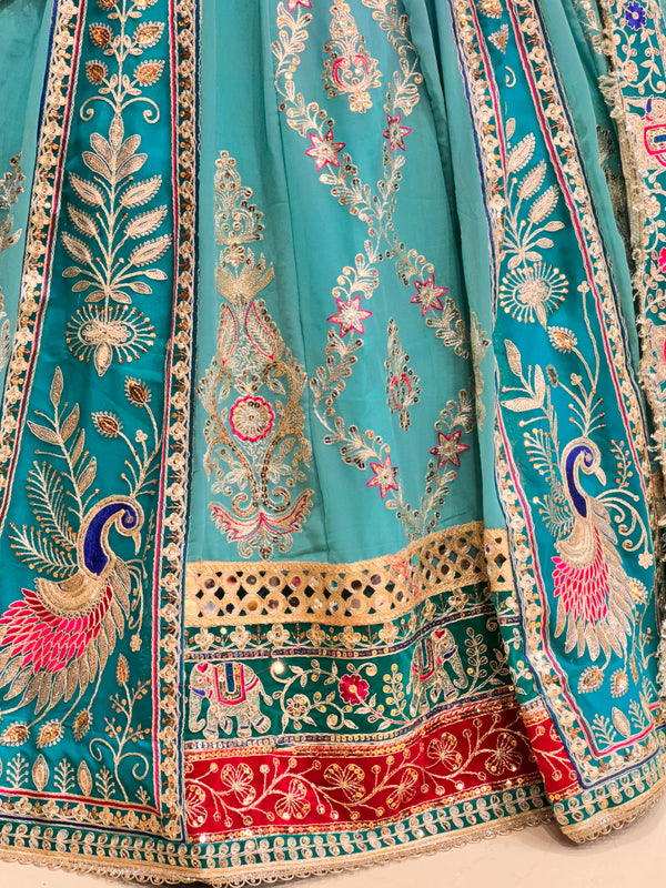 Rajwadi Lehenga