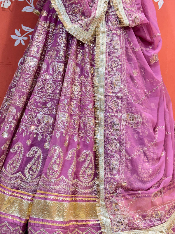 Rajwadi Lehenga