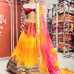 Leheriya Lehenga