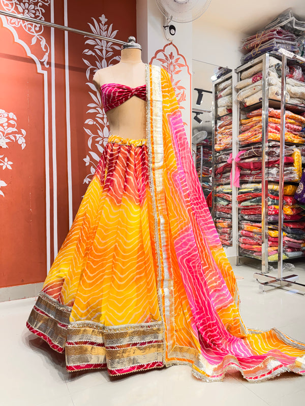 Leheriya Lehenga