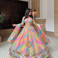 Leheriya Lehenga