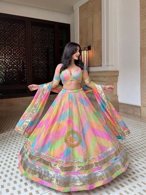 Leheriya Lehenga